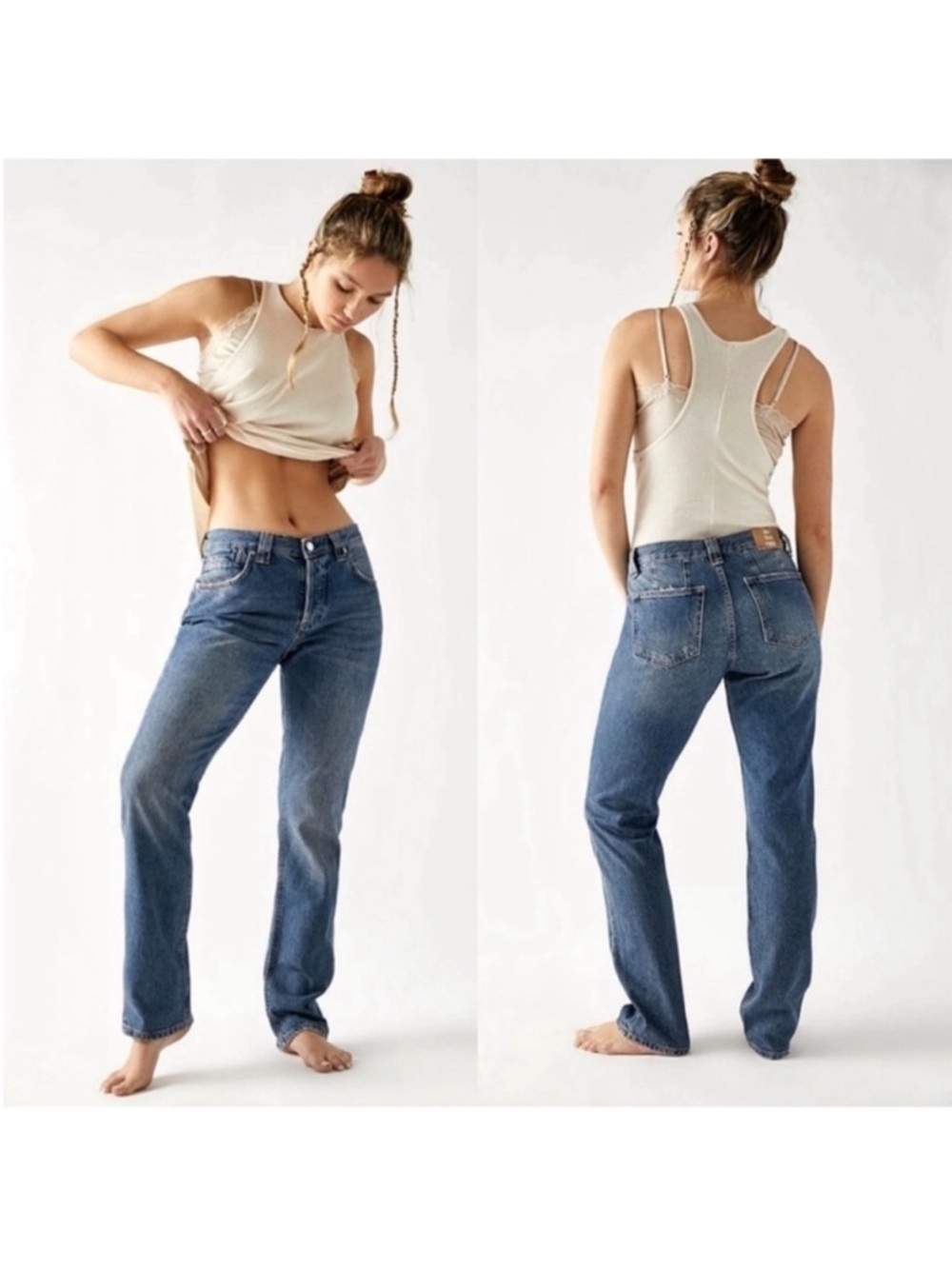 We The Free Siren Low Rise
Straight Leg Jeans 29s NWOT